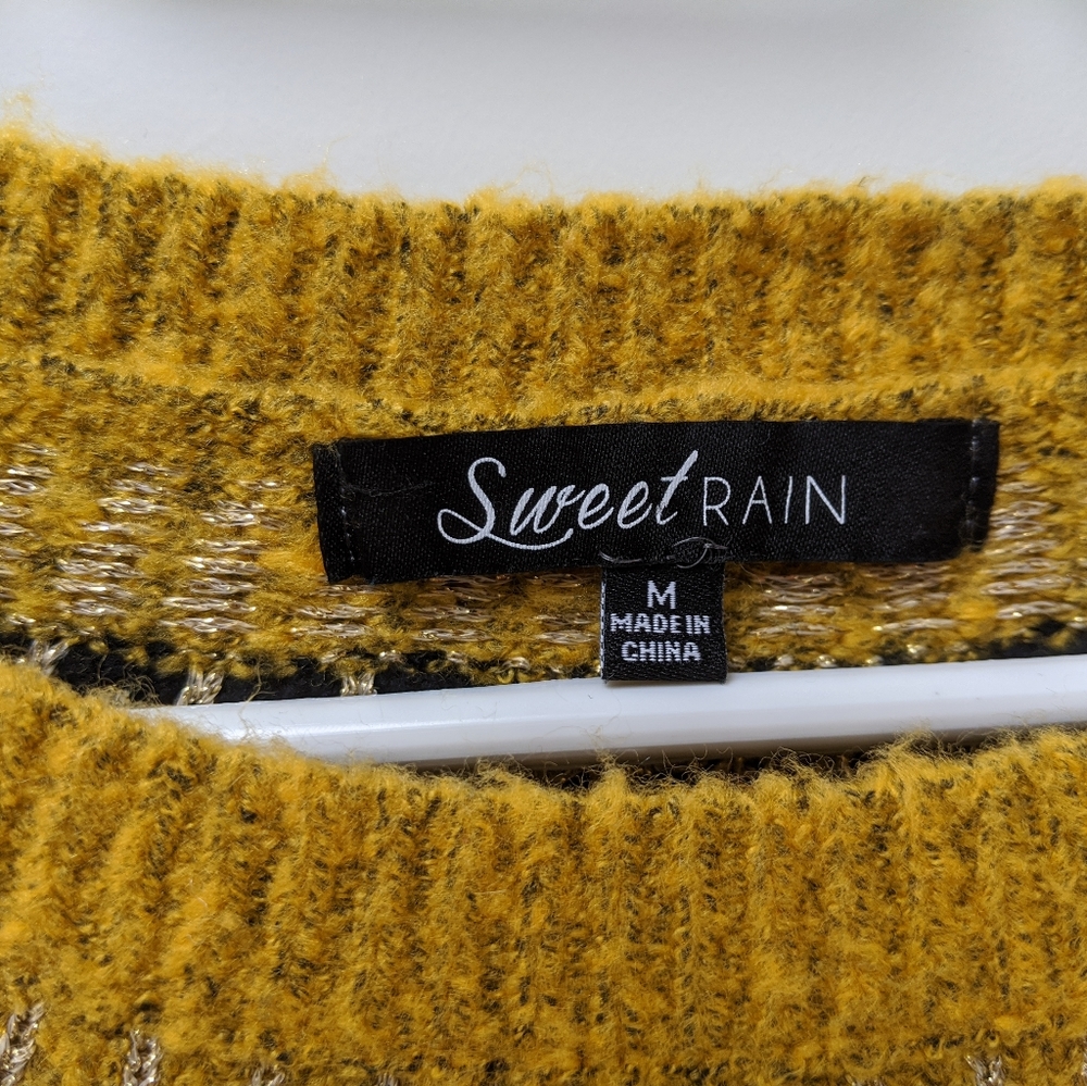Sweet Rain Balloon Sleeve Sweater - Picture 4 of 5